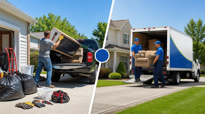 DIY vs Professional Junk Removal
