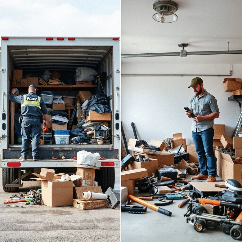 professional junk removal vs diy