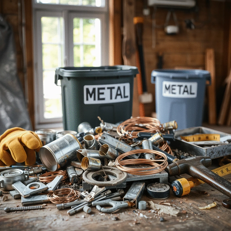 guide to recycling metal scrap from home renovations